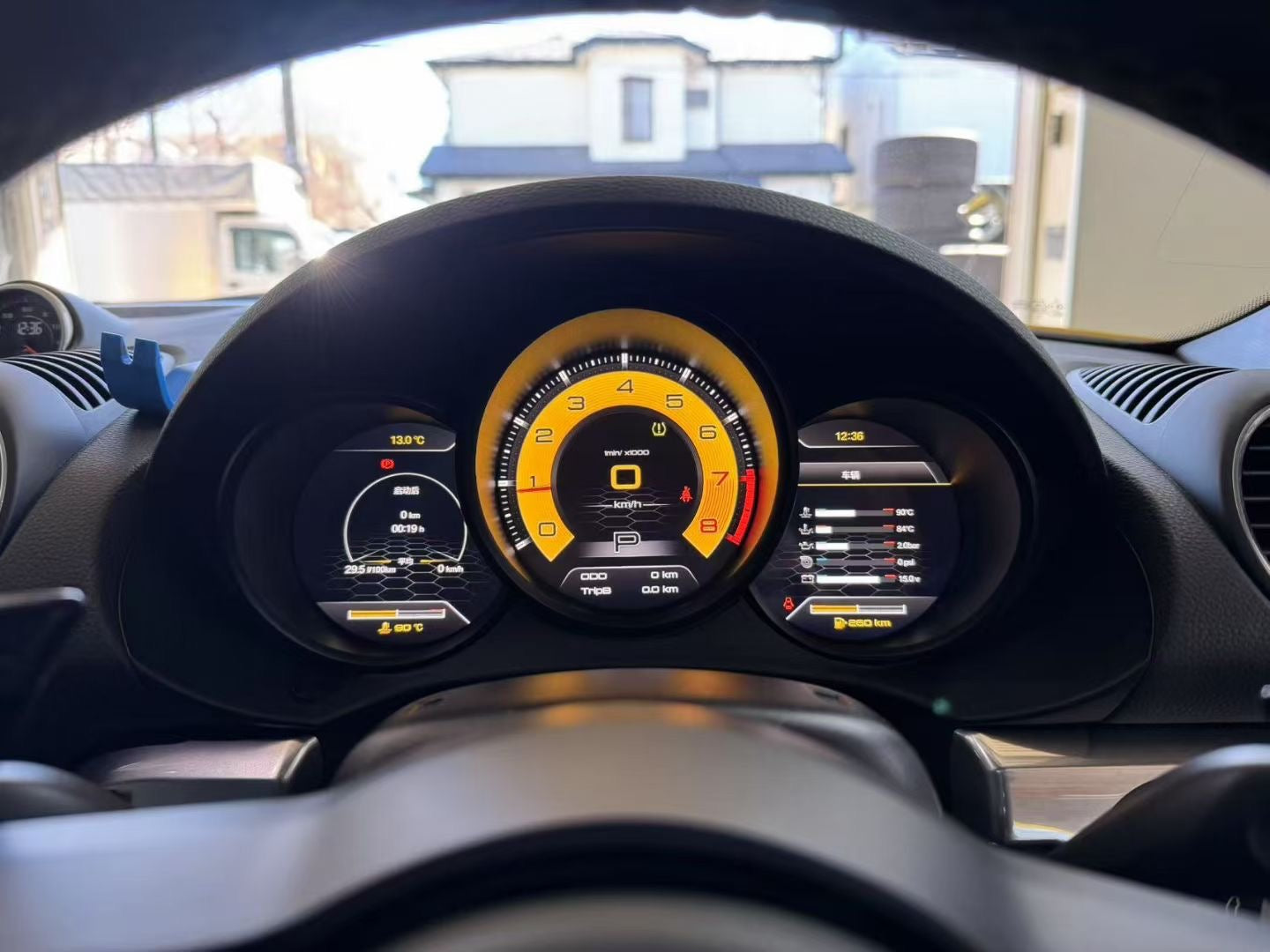 Digital Instrument Cluster for Porsche Boxster & Cayman 981 & 718 generation (2014-2025)