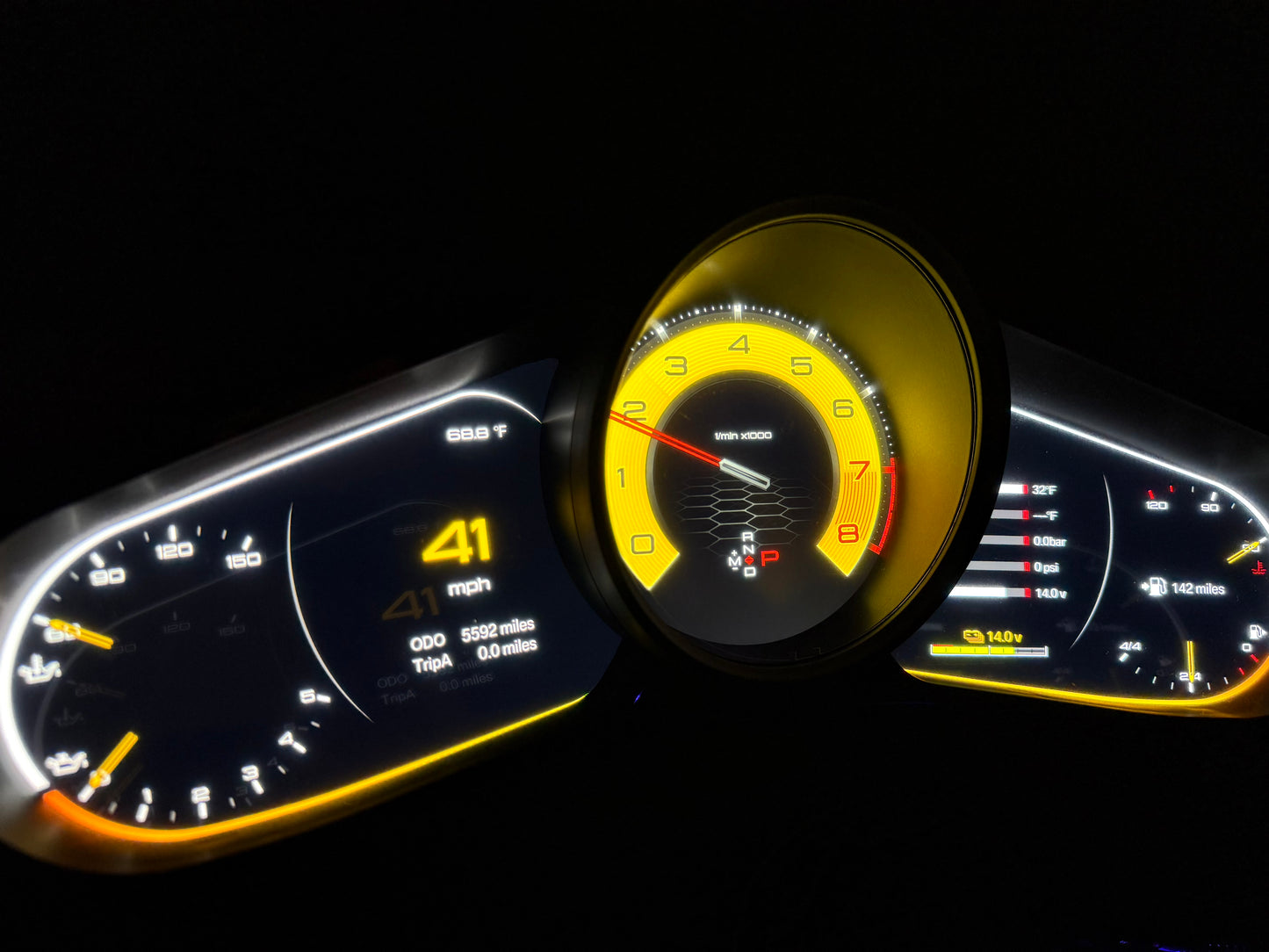 Digital Instrument Cluster for Porsche 911 991 generation (2012-2019)