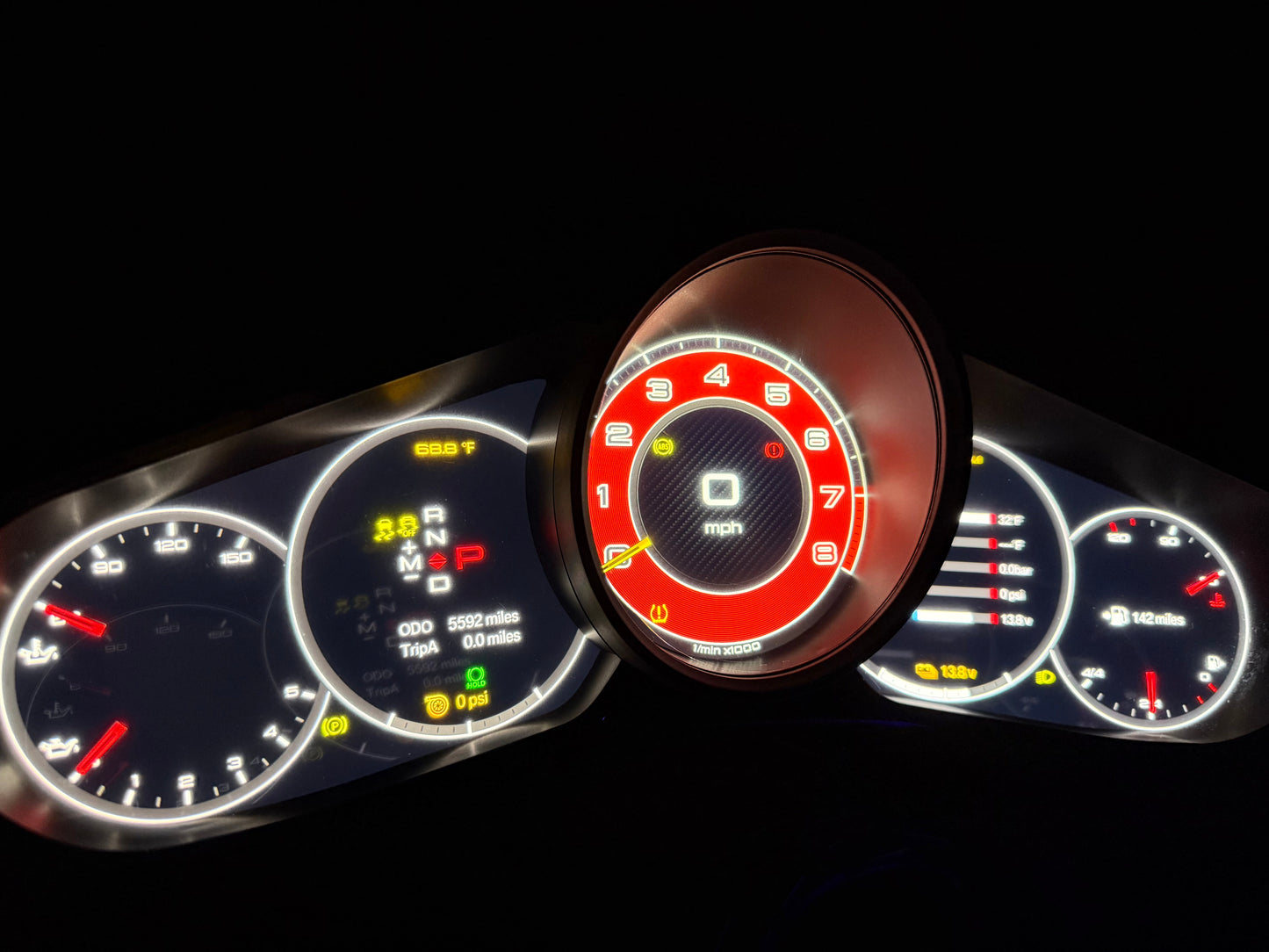 Digital Instrument Cluster for Porsche 911 991 generation (2012-2019)