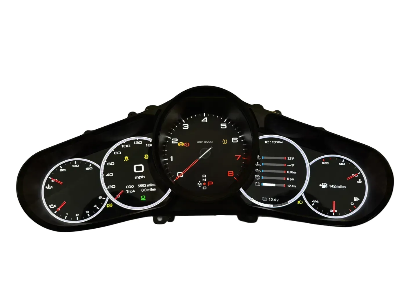 Digital Instrument Cluster for Porsche 911 991 generation (2012-2019)