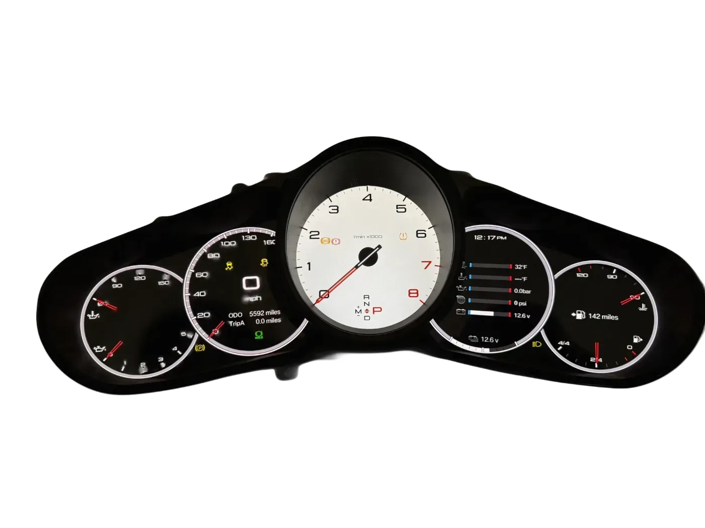 Digital Instrument Cluster for Porsche 911 991 generation (2012-2019)