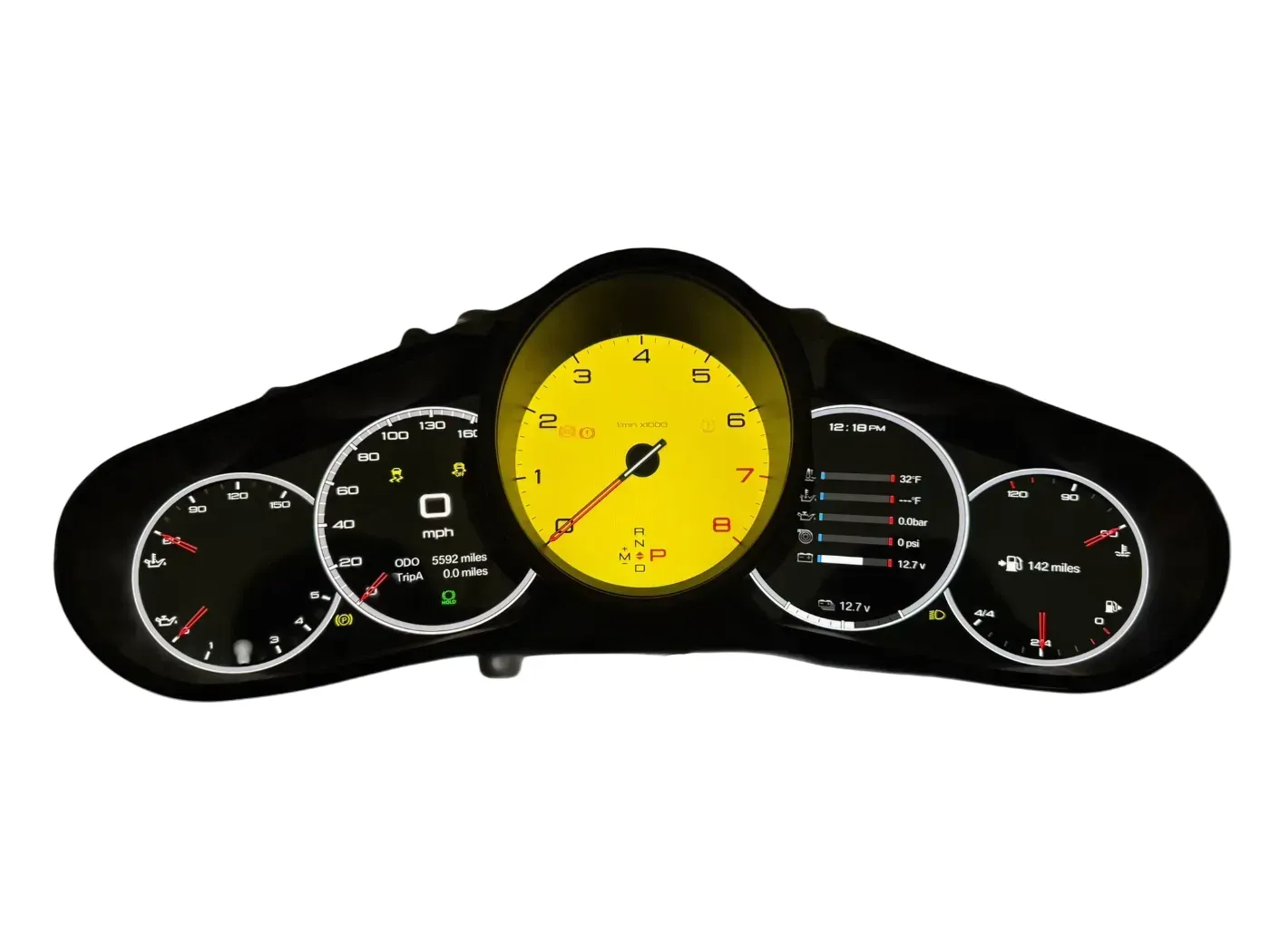 Digital Instrument Cluster for Porsche 911 991 generation (2012-2019)