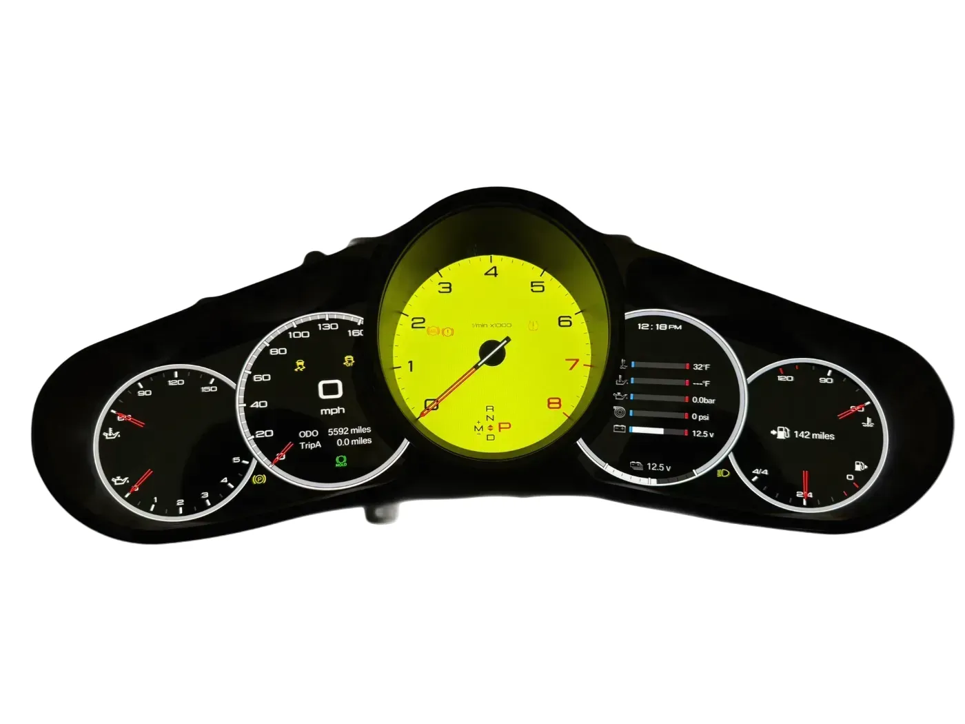 Digital Instrument Cluster for Porsche 911 991 generation (2012-2019)