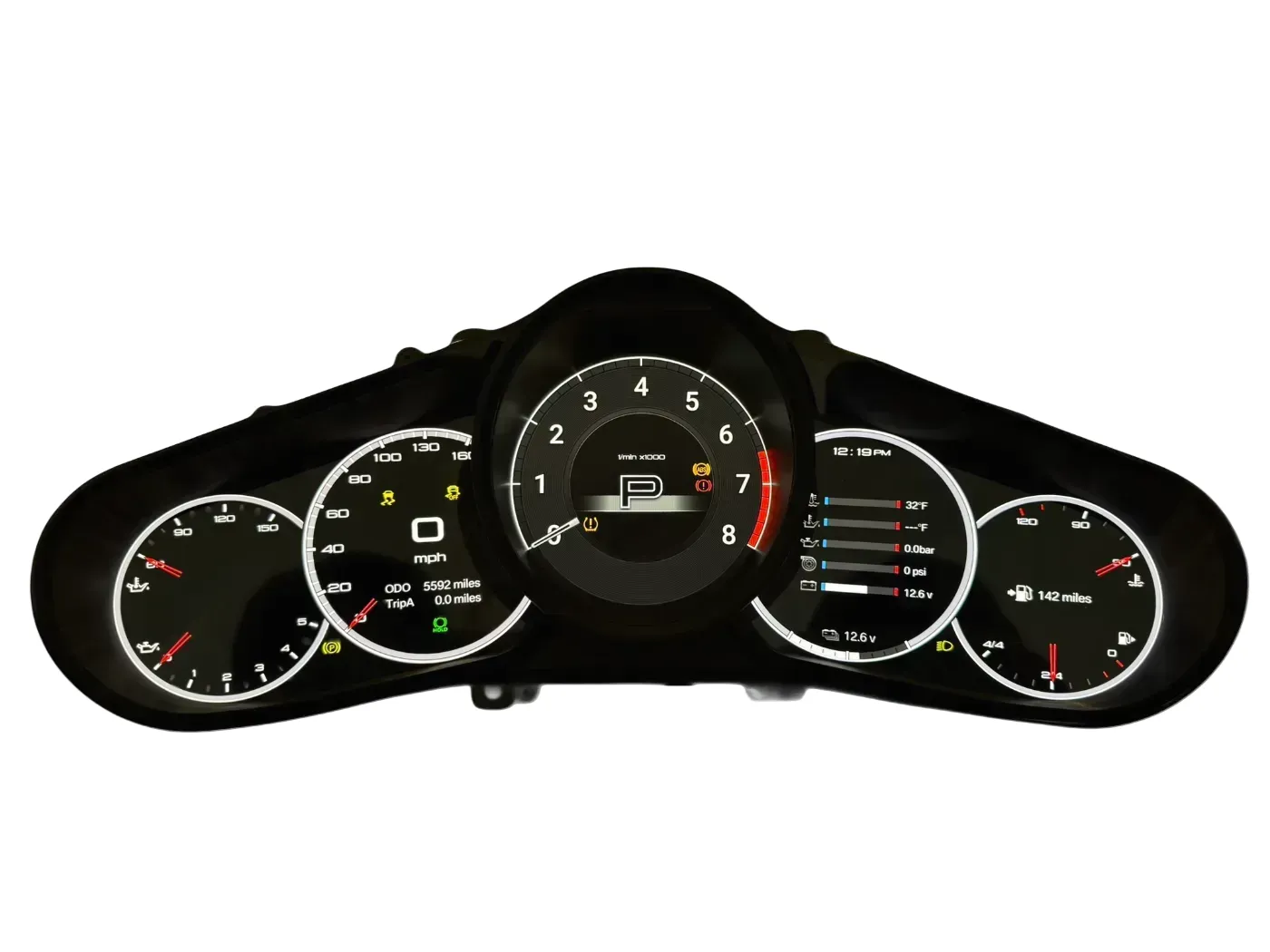 Digital Instrument Cluster for Porsche 911 991 generation (2012-2019)