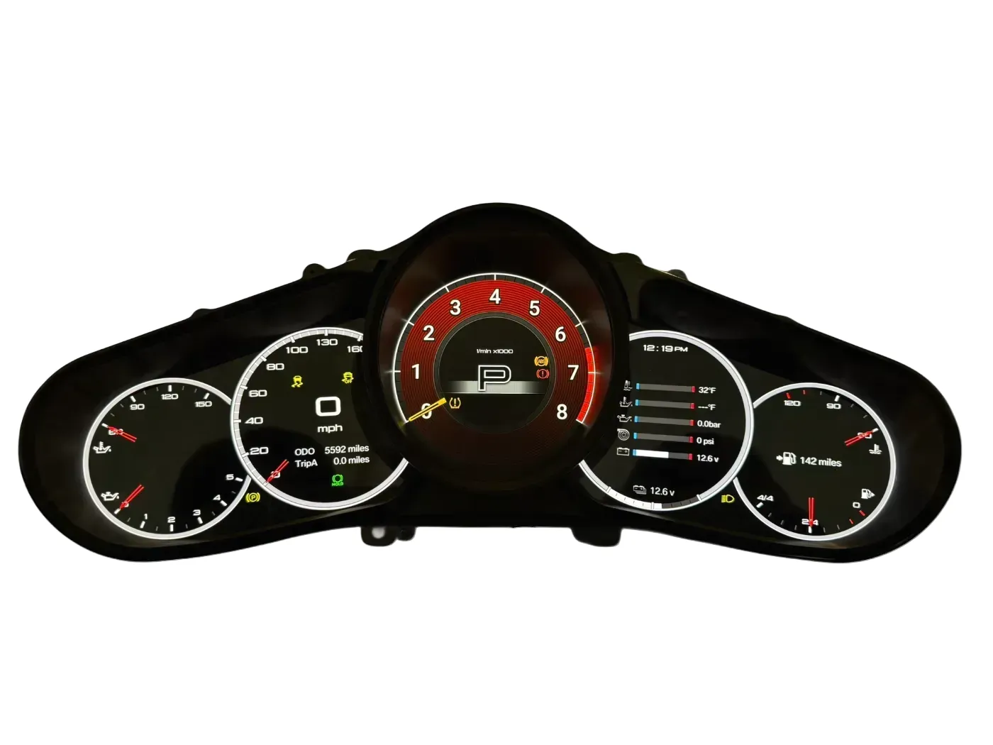 Digital Instrument Cluster for Porsche 911 991 generation (2012-2019)