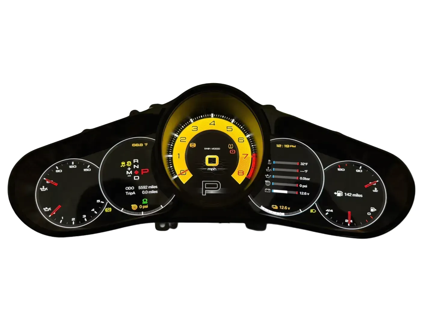 Digital Instrument Cluster for Porsche 911 991 generation (2012-2019)