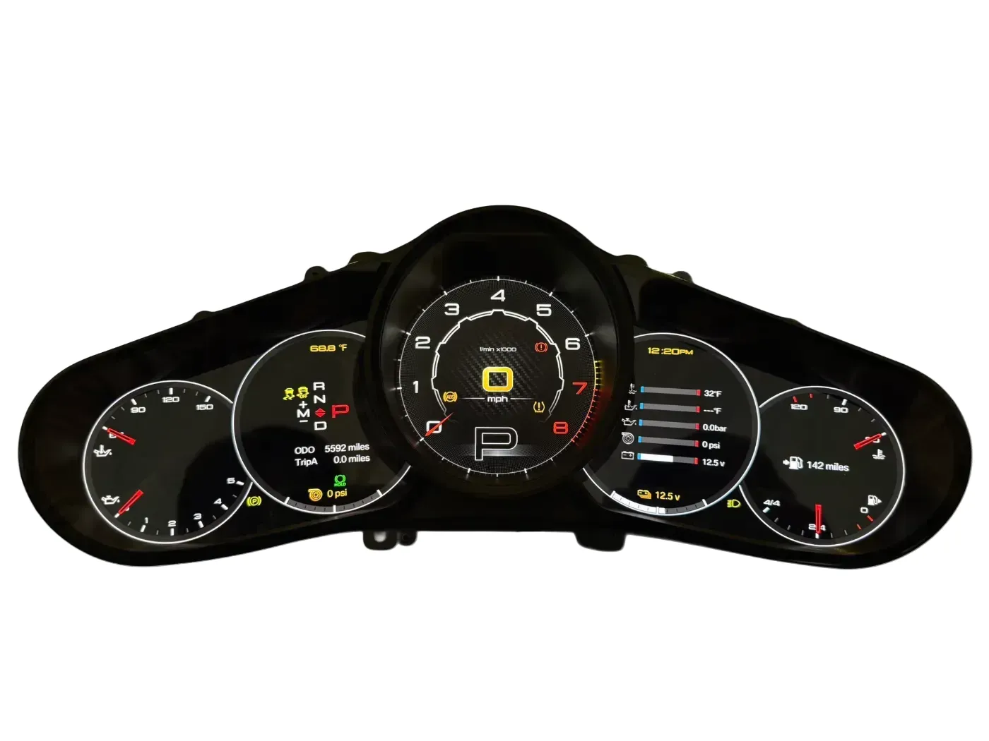 Digital Instrument Cluster for Porsche 911 991 generation (2012-2019)