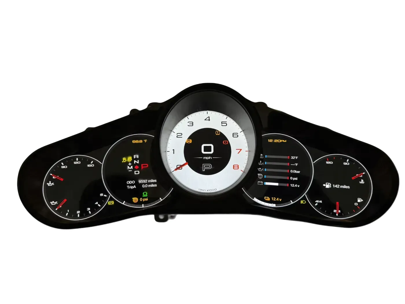 Digital Instrument Cluster for Porsche 911 991 generation (2012-2019)