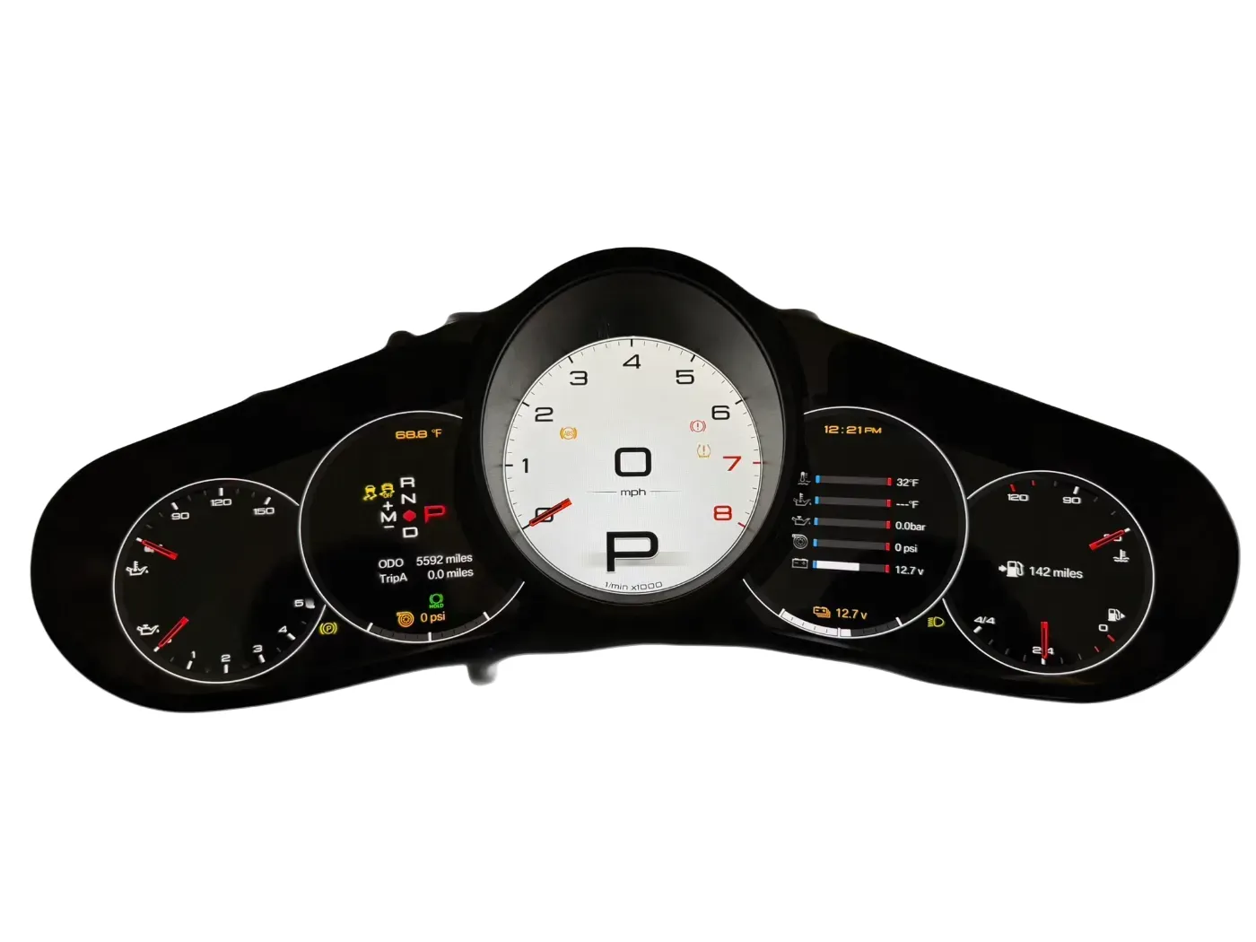 Digital Instrument Cluster for Porsche 911 991 generation (2012-2019)
