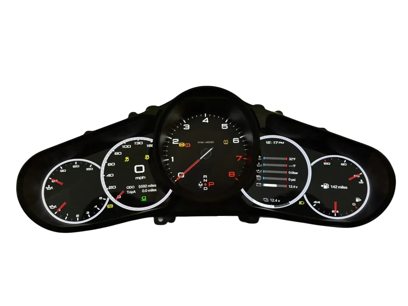 Digital Instrument Cluster for Porsche Panamera 970 generation (2009-2016)