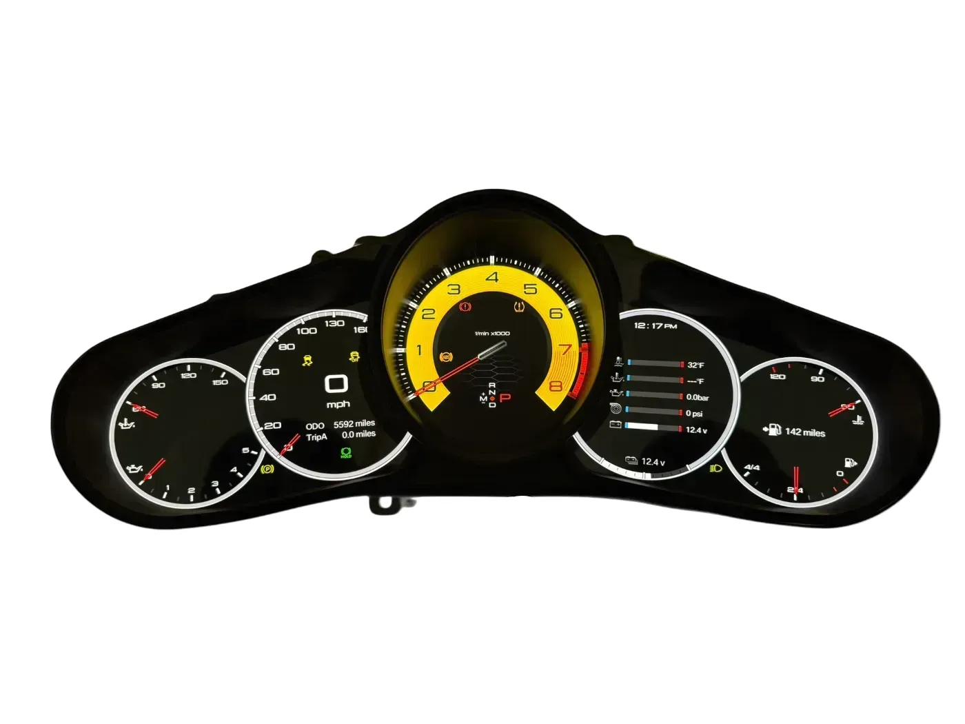 Digital Instrument Cluster for Porsche Panamera 970 generation (2009-2016)