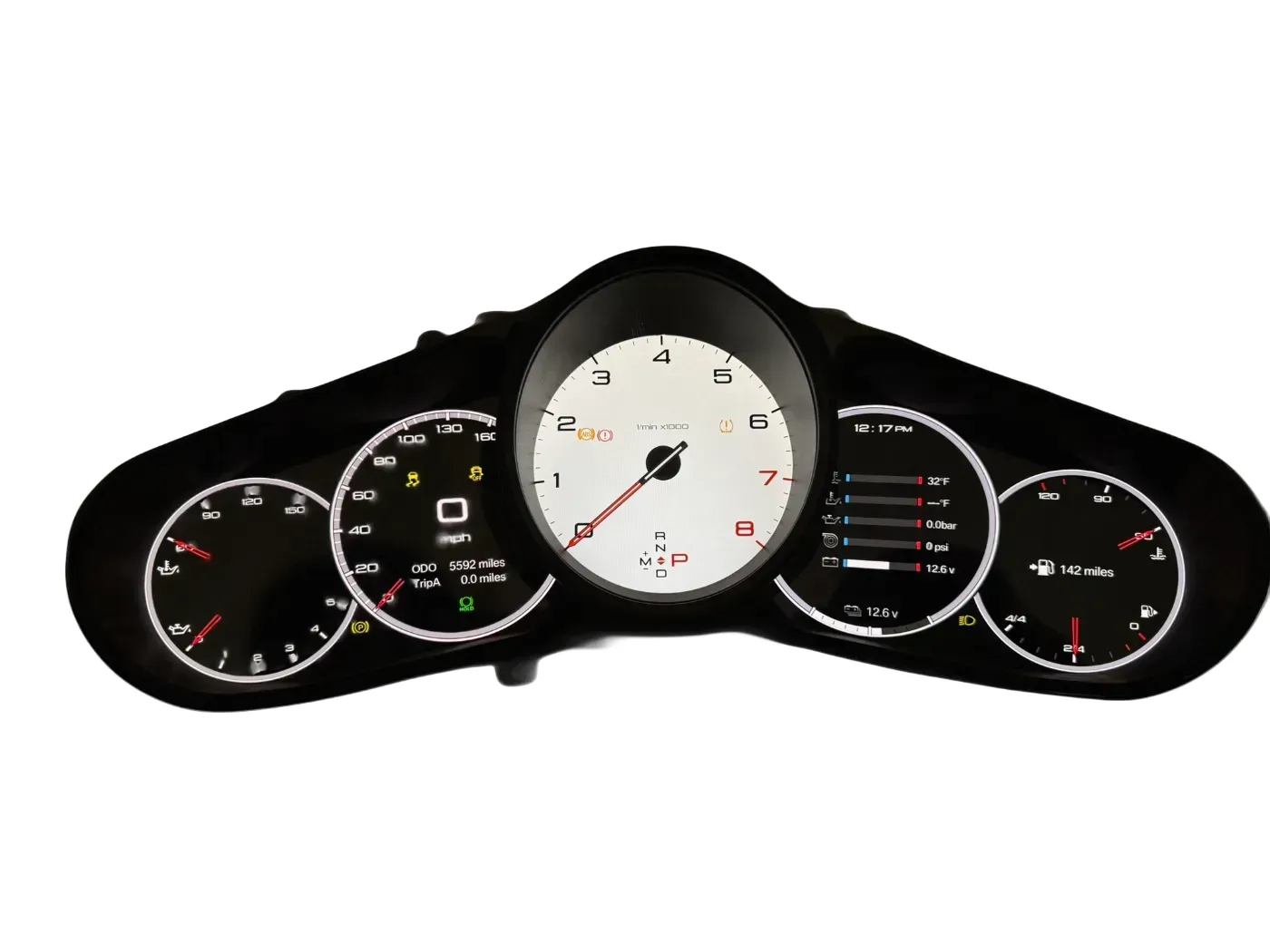 Digital Instrument Cluster for Porsche Panamera 970 generation (2009-2016)