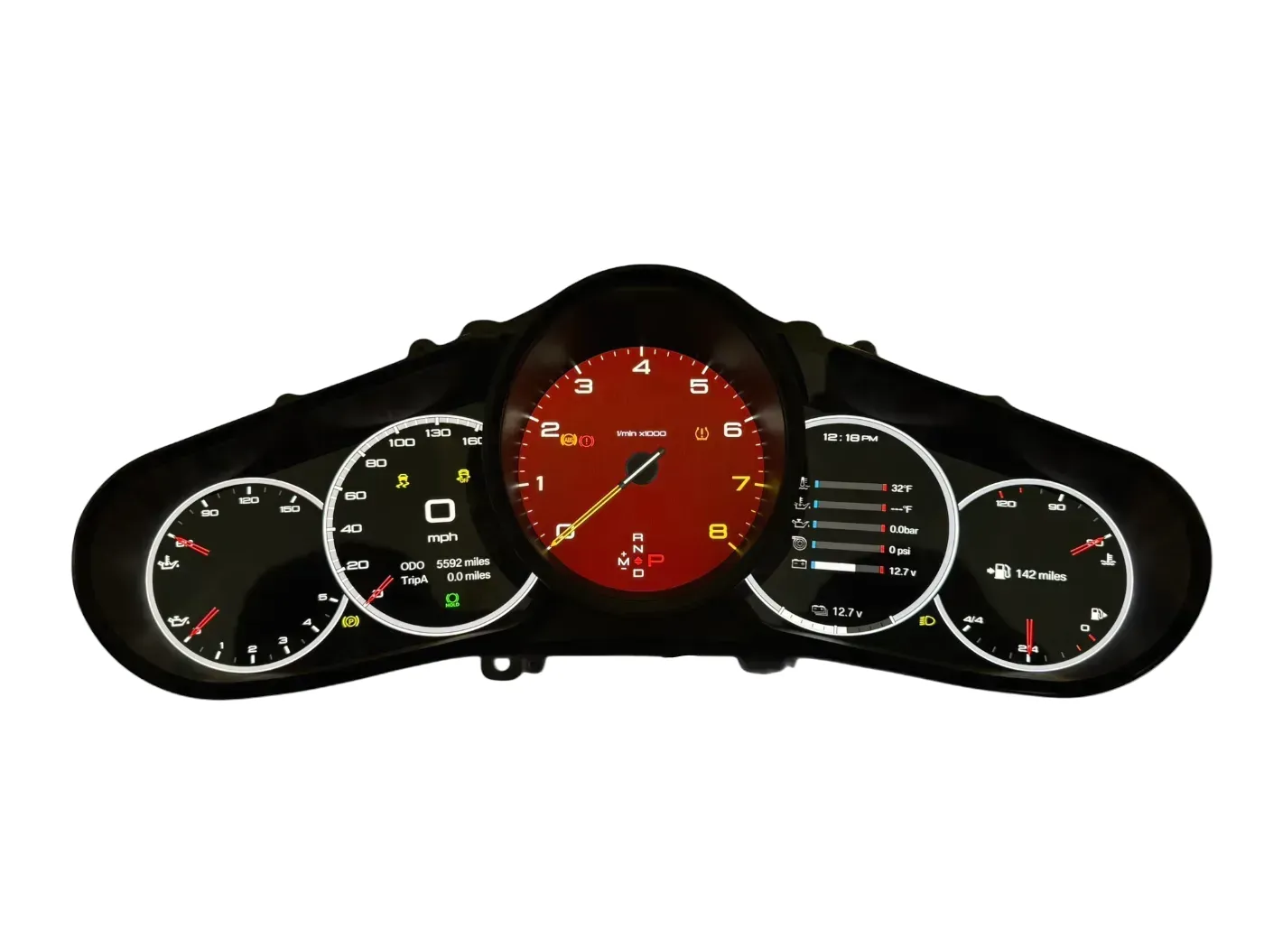 Digital Instrument Cluster for Porsche Panamera 970 generation (2009-2016)