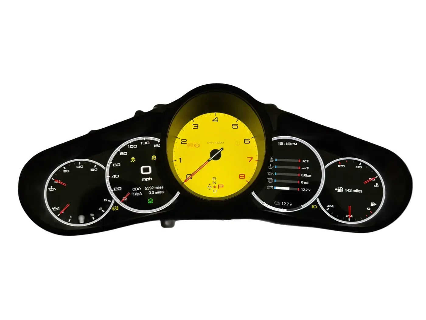 Digital Instrument Cluster for Porsche Panamera 970 generation (2009-2016)