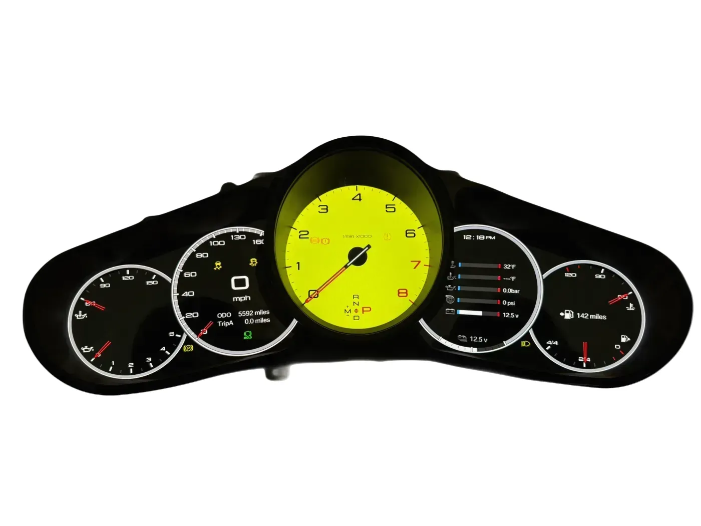 Digital Instrument Cluster for Porsche Panamera 970 generation (2009-2016)