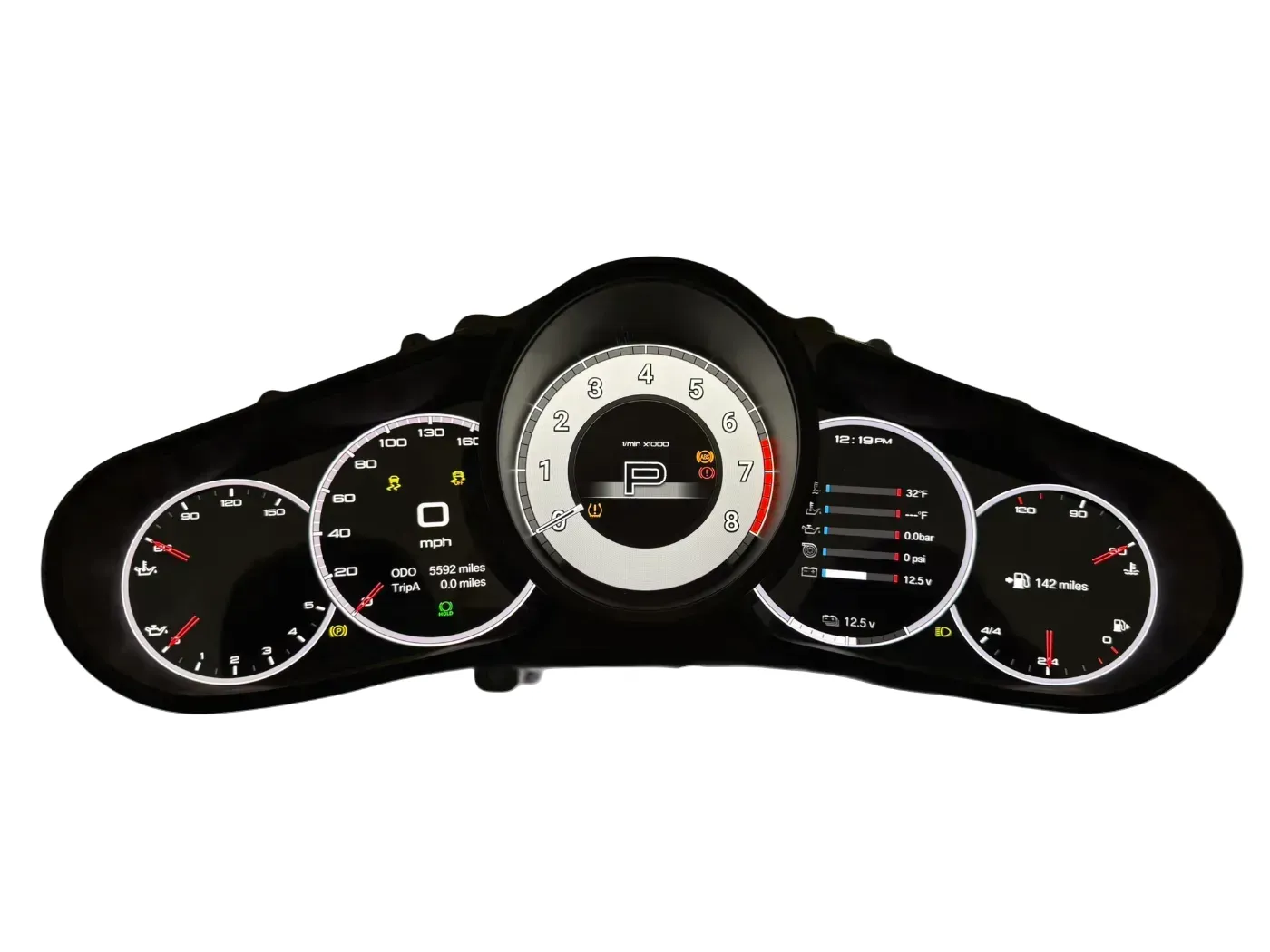 Digital Instrument Cluster for Porsche Panamera 970 generation (2009-2016)