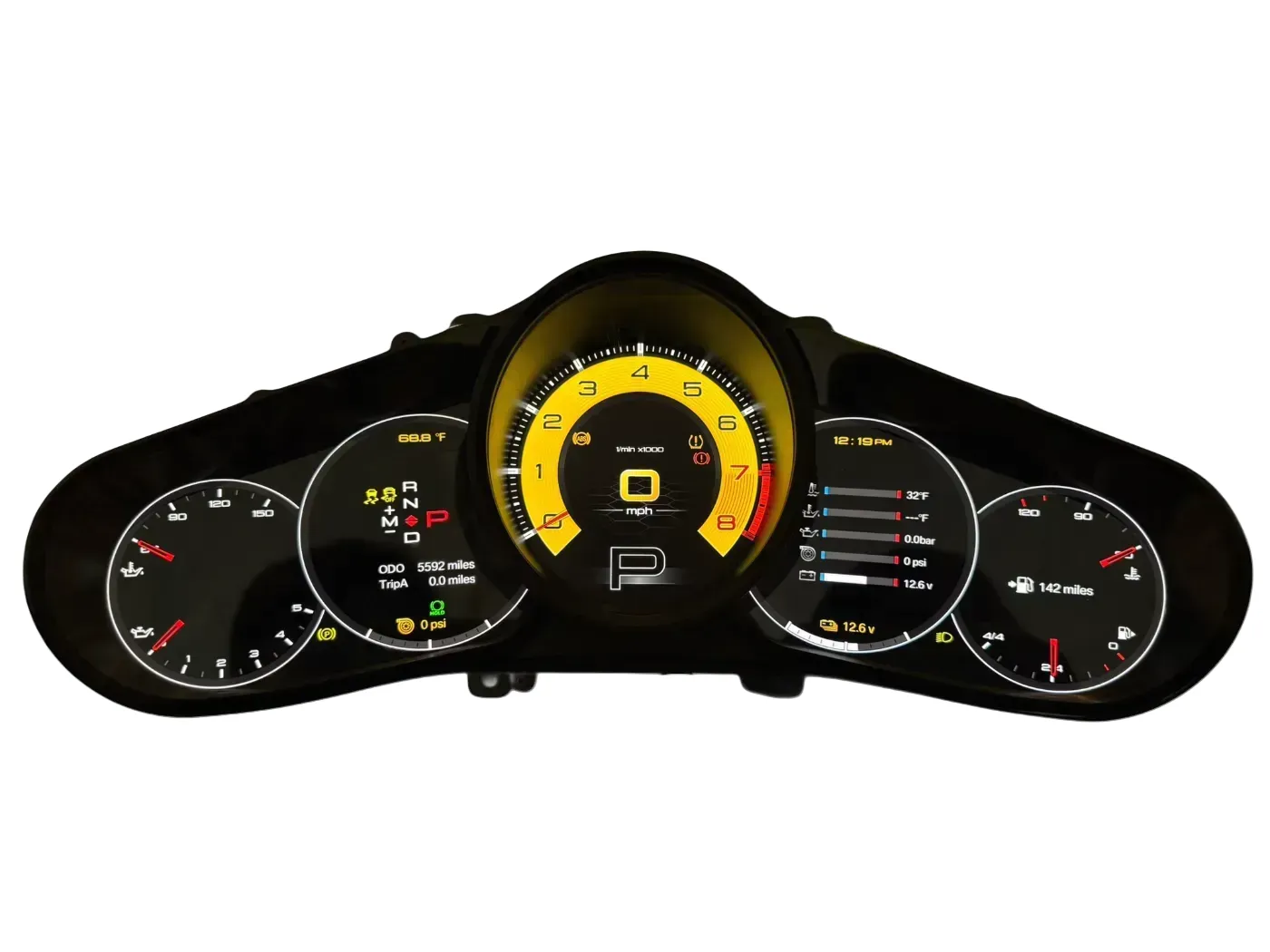 Digital Instrument Cluster for Porsche Panamera 970 generation (2009-2016)