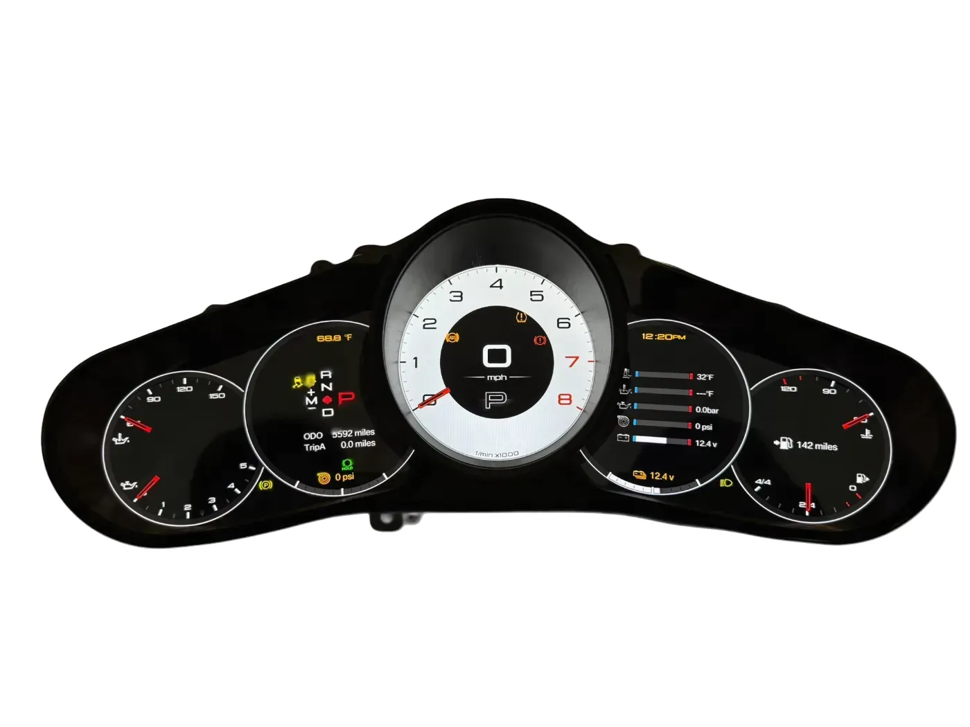 Digital Instrument Cluster for Porsche Panamera 970 generation (2009-2016)