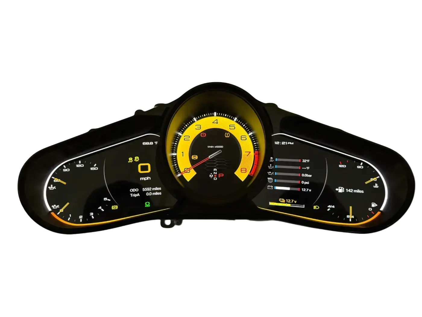 Digital Instrument Cluster for Porsche Panamera 970 generation (2009-2016)